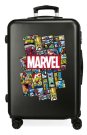 JOUMMABAGS Cestovní kufr ABS Comic Marvel Black ABS plast, 68 cm Kufry Joummabags