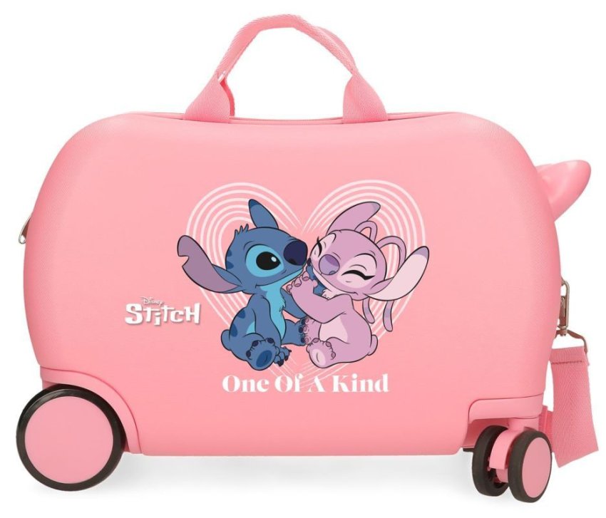 JOUMMABAGS Dětský kufřík na kolečkách Lilo and Stitch One a Kind ABS plast, 45 cm - kufry - odrážedla