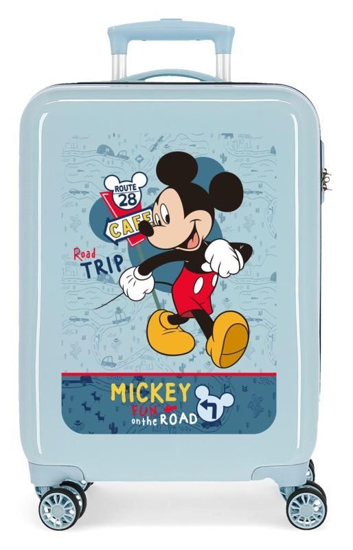 JOUMMABAGS Cestovní kufr ABS Mickey Road Trip ABS plast, 55 cm - Kufry Joummabags