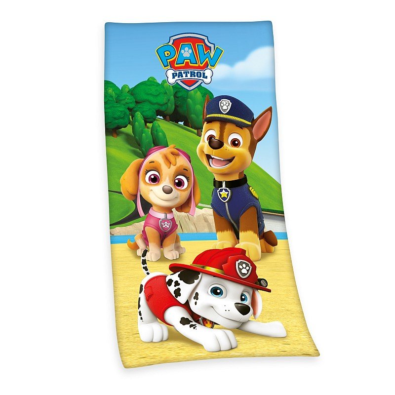 HERDING Osuška Paw Patrol Bavlna - Froté, 75/150 cm - plážové osušky