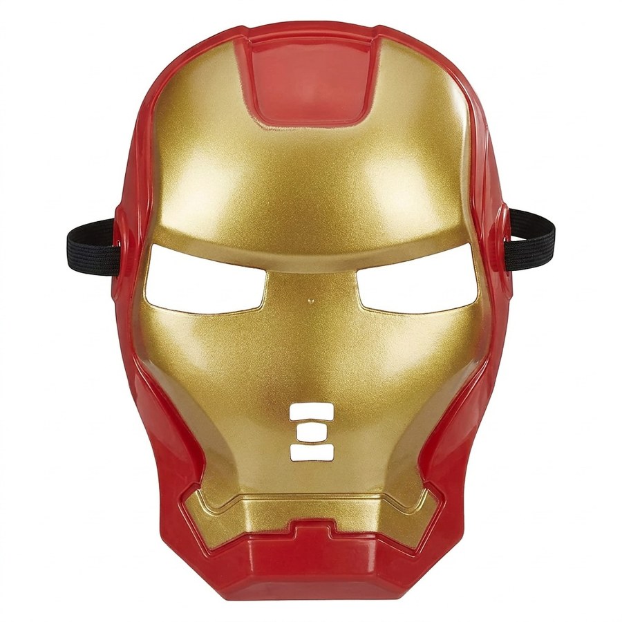 Párty a karneval - Doplňky ke kostýmům - Iron man červeno-zlatá maska Iron man červeno-zlatá maska - Doplňky ke kostýmům