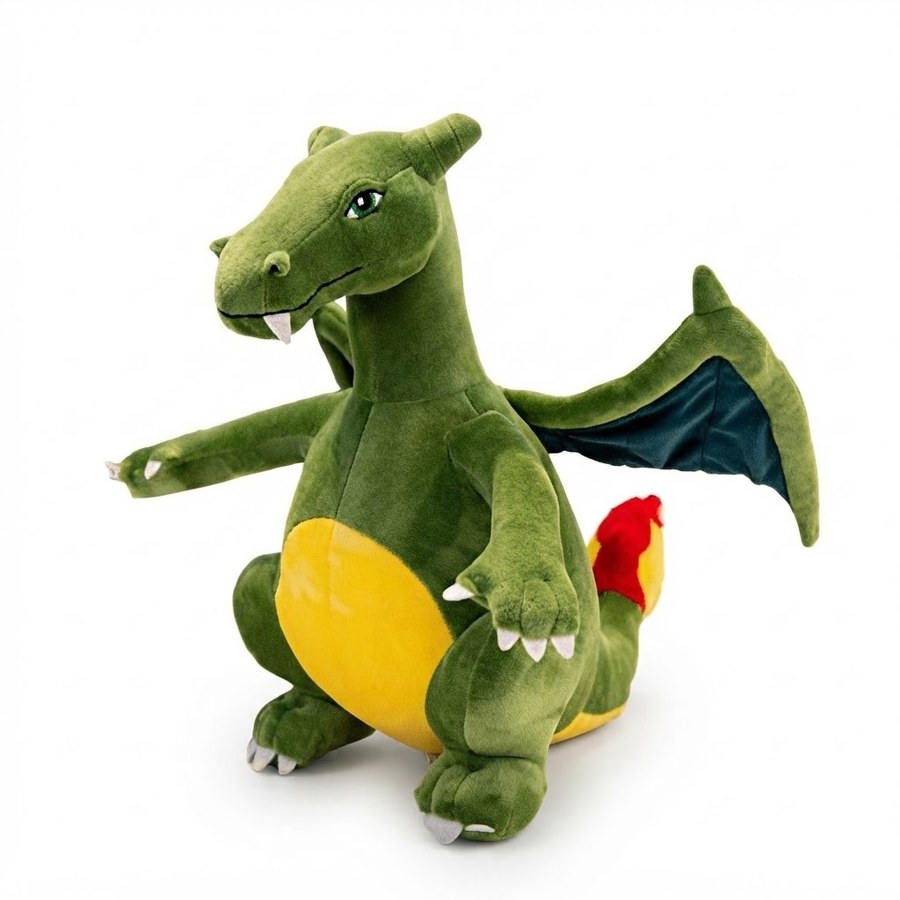 Plyšová hračka Pokémon Charizard zelený 23cm Plyšová hračka Pokémon Charizard zelený 23cm