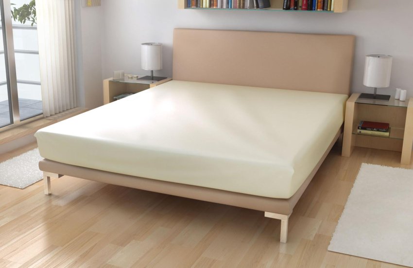 Prostěradla - Froté 180x200 - Froté prostěradlo EXKLUSIVE Smetanová 180/200 Froté prostěradlo EXKLUSIVE Smetanová 180/200 - Froté 180x200
