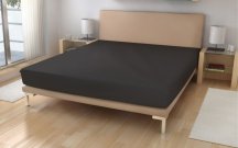 Polášek Jersey prostěradlo Bavlna 150g/m2, 90/200 Antracitová cm Prostěradla - Jersey 90x200