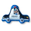 DETEXPOL Tvarovaný mikroplyšový polštářek Policie Polyester, 38x22 cm Polštářky - polštářky s výplní