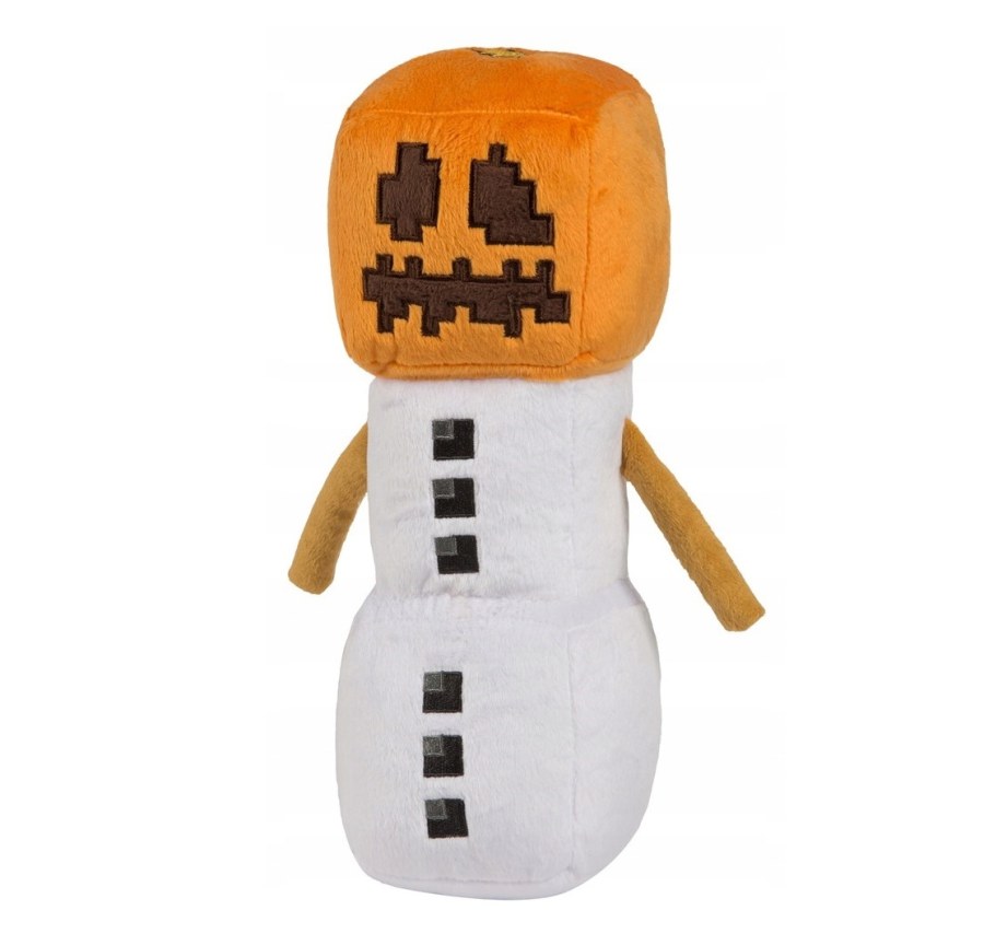 Hračky - Plyšové hračky - Plyšová hračka Minecraft Sněhulák 16cm Plyšová hračka Minecraft Sněhulák 16cm - Plyšové hračky