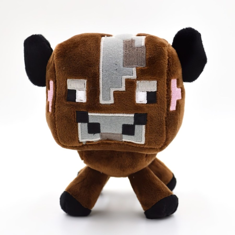 Hračky - Plyšové hračky - Plyšová hračka Minecraft Kráva hnědá 23cm Plyšová hračka Minecraft Kráva hnědá 23cm - Plyšové hračky
