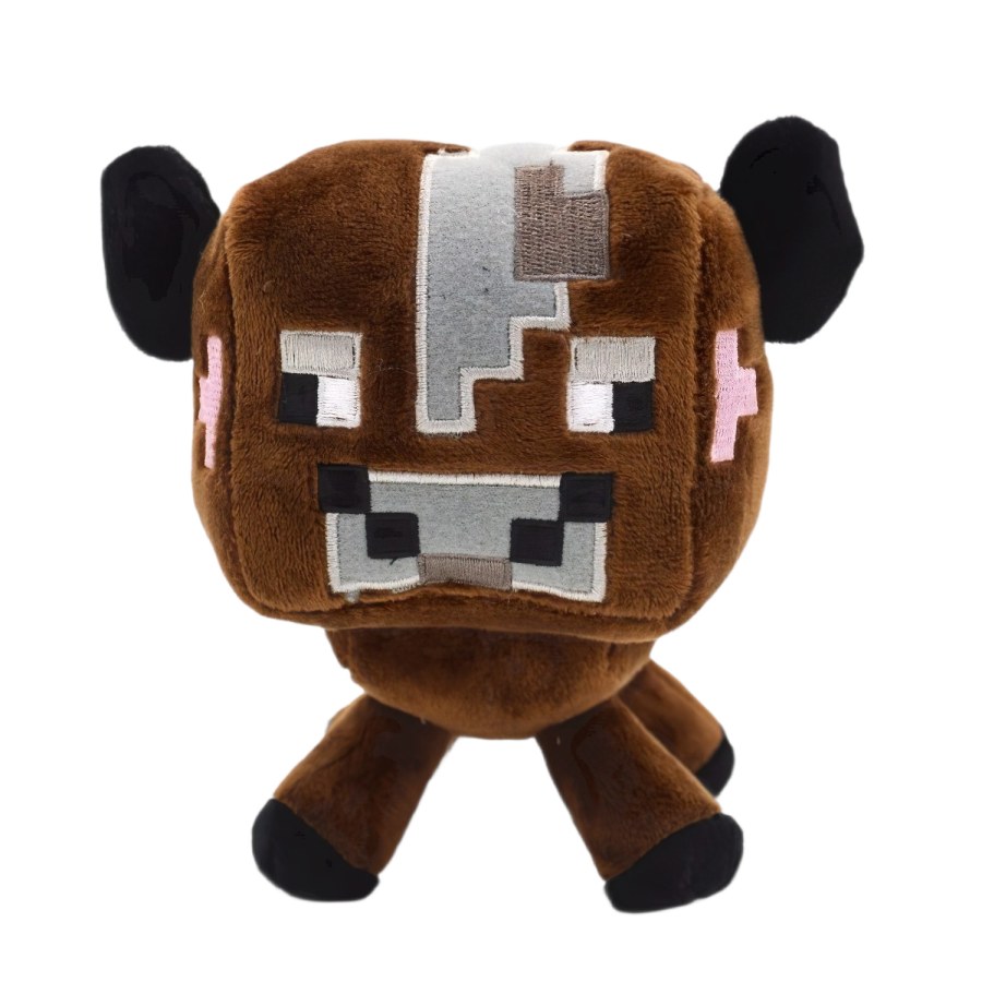 Hračky - Plyšové hračky - Plyšová hračka Minecraft Kráva hnědá 23cm Plyšová hračka Minecraft Kráva hnědá 23cm - Plyšové hračky