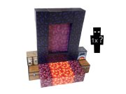 Magnetická stavebnice Minecraft Portál 32ks