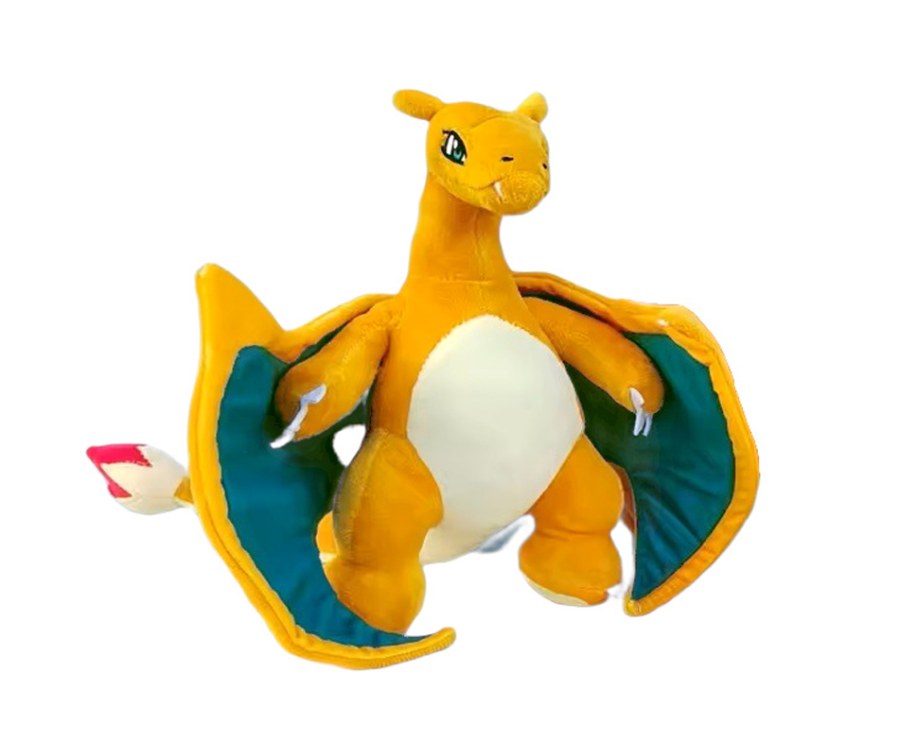 Hračky - Plyšové hračky - Plyšová hračka Pokémon Charizard s ohněm 23cm Plyšová hračka Pokémon Charizard s ohněm 23cm - Plyšové hračky