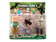 Kolekce figurek Minecraft Alex a Golem sada 7 ks Hračky - Figurky a postavičky