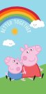 JERRY FABRICS Osuška Peppa Pig PEP Bavlna - Froté, 132 70/140 cm Osušky,ručníky, ponča, župany - plážové osušky