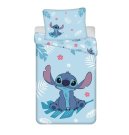 JERRY FABRICS Povlečení Lilo and Stitch Blue Bavlna, 140/200, 70/90 cm Povlečení licenční