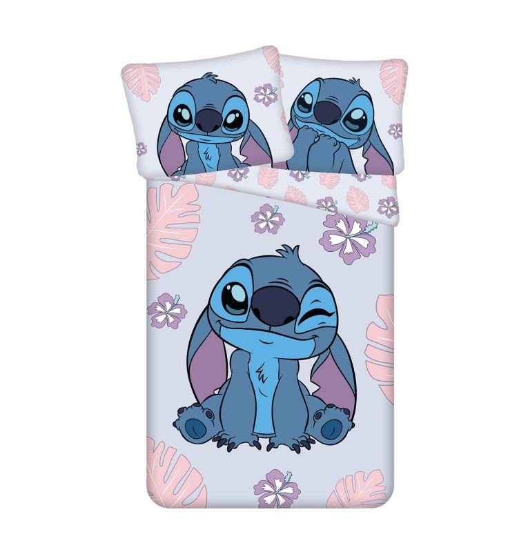 Povlečení licenční - JERRY FABRICS Povlečení Lilo and Stitch Cute Bavlna, 140/200, 70/90 cm JERRY FABRICS Povlečení Lilo and Stitch Cute Bavlna, 140/200, 70/90 cm - Povlečení licenční