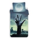 JERRY FABRICS 3D Povlečení Zombie micro Polyester - mikrovlákno, 140/200, 70/90 cm Povlečení pro teenagery
