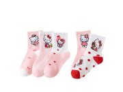 Dětské ponožky Hello Kitty 2-5 let 5ks Dětské oblečení - Dětské ponožky