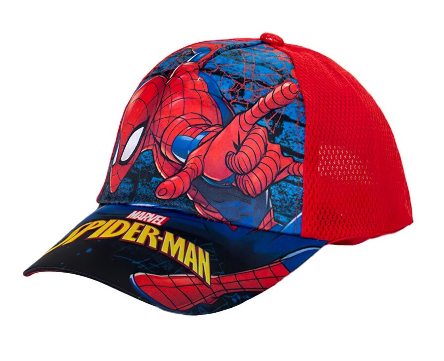 Dětská kšiltovka Spiderman Superhero s potiskem M/L - Dětské kšiltovky
