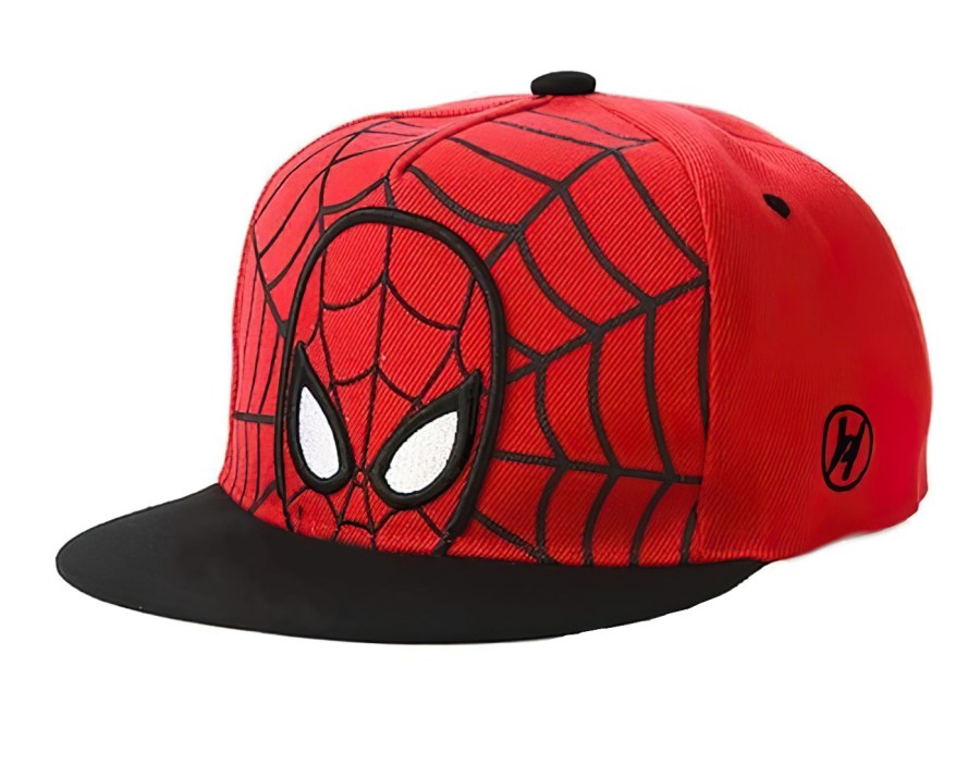 Dětské oblečení - Dětské kšiltovky - Dětská kšiltovka Spiderman snapback s výšivkou M Dětská kšiltovka Spiderman snapback s výšivkou M - Dětské kšiltovky