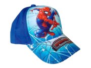 Dětská kšiltovka Spiderman v akci s potiskem M Dětské oblečení - Dětské kšiltovky