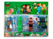 Hračky Figurky a postavičky - Kolekce figurek Minecraft Warden sada 10 ks Kolekce figurek Minecraft Warden sada 10 ks