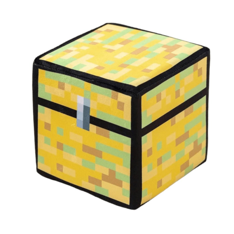Pěnová kostka Minecraft blok Truhla 20cm - Plyšové hračky