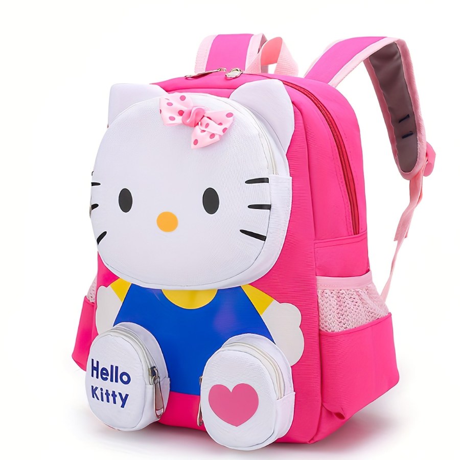 Školní potřeby - Batohy - Dětský batoh Hello Kitty s kapsičkami Dětský batoh Hello Kitty s kapsičkami - Batohy