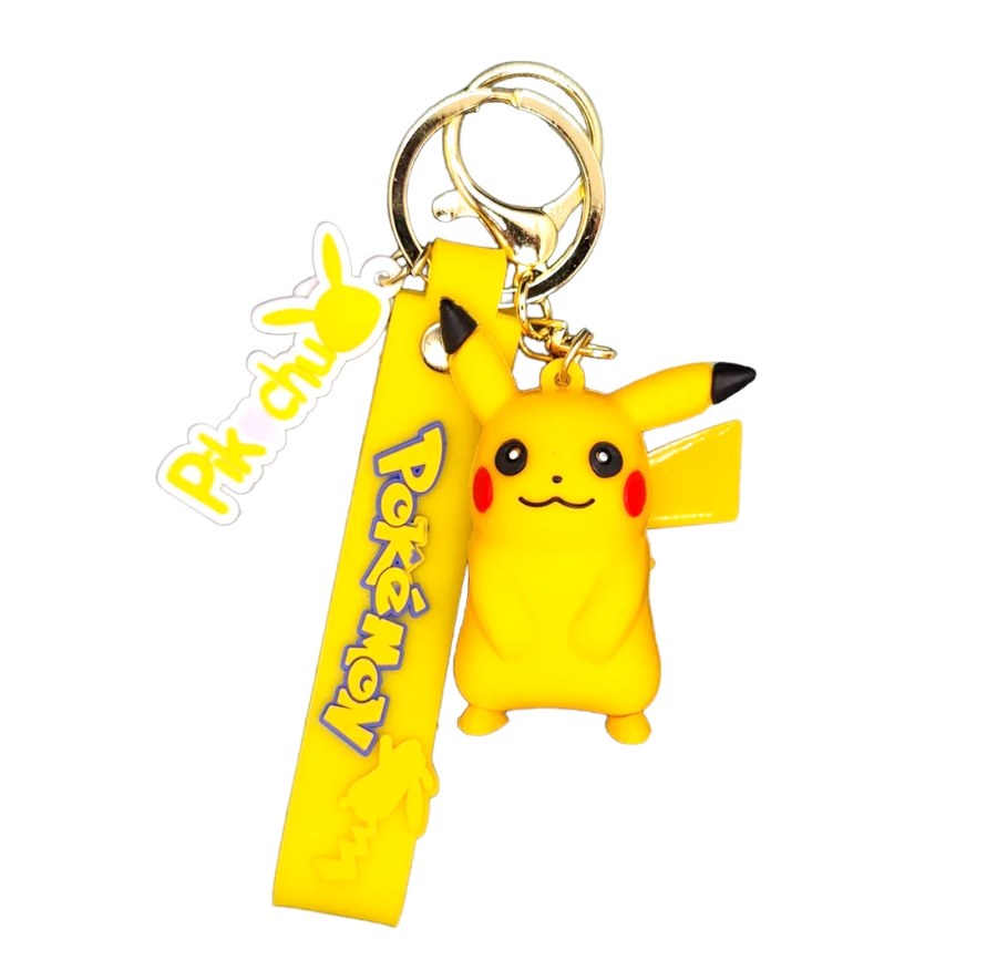 Školní potřeby - Přívěšky a klíčenky - Dětská klíčenka Pokémon Pikachu s poutkem a karabinou 22cm Dětská klíčenka Pokémon Pikachu s poutkem a karabinou 22cm - Přívěšky a klíčenky