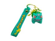Dětská klíčenka Pokémon Bulbasaur s poutkem a karabinou 22cm Školní potřeby - Přívěšky a klíčenky