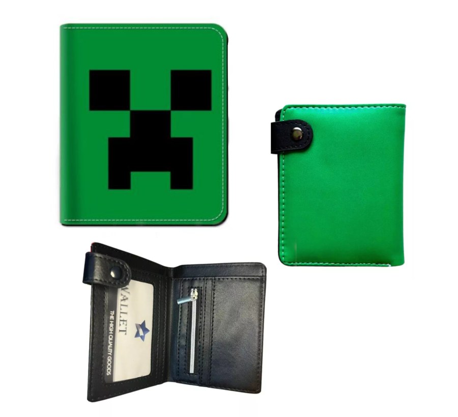 Školní potřeby - Dětské peněženky - Dětská peněženka Minecraft Creeper Dětská peněženka Minecraft Creeper - Dětské peněženky