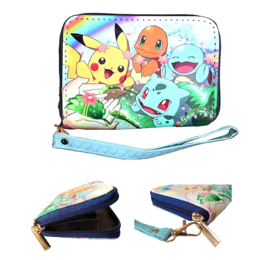 Dětská peněženka Pokémon s poutkem a karabinou - Dětské peněženky