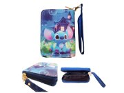 Dětská peněženka Lilo a Stitch s poutkem a karabinou Školní potřeby - Dětské peněženky