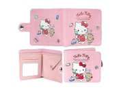 Školní potřeby Dětské peněženky - Dětská peněženka Hello Kitty se zapínáním Dětská peněženka Hello Kitty se zapínáním