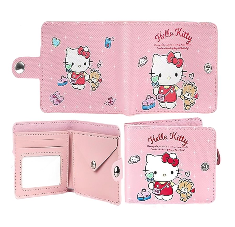 Dětská peněženka Hello Kitty se zapínáním - Dětské peněženky