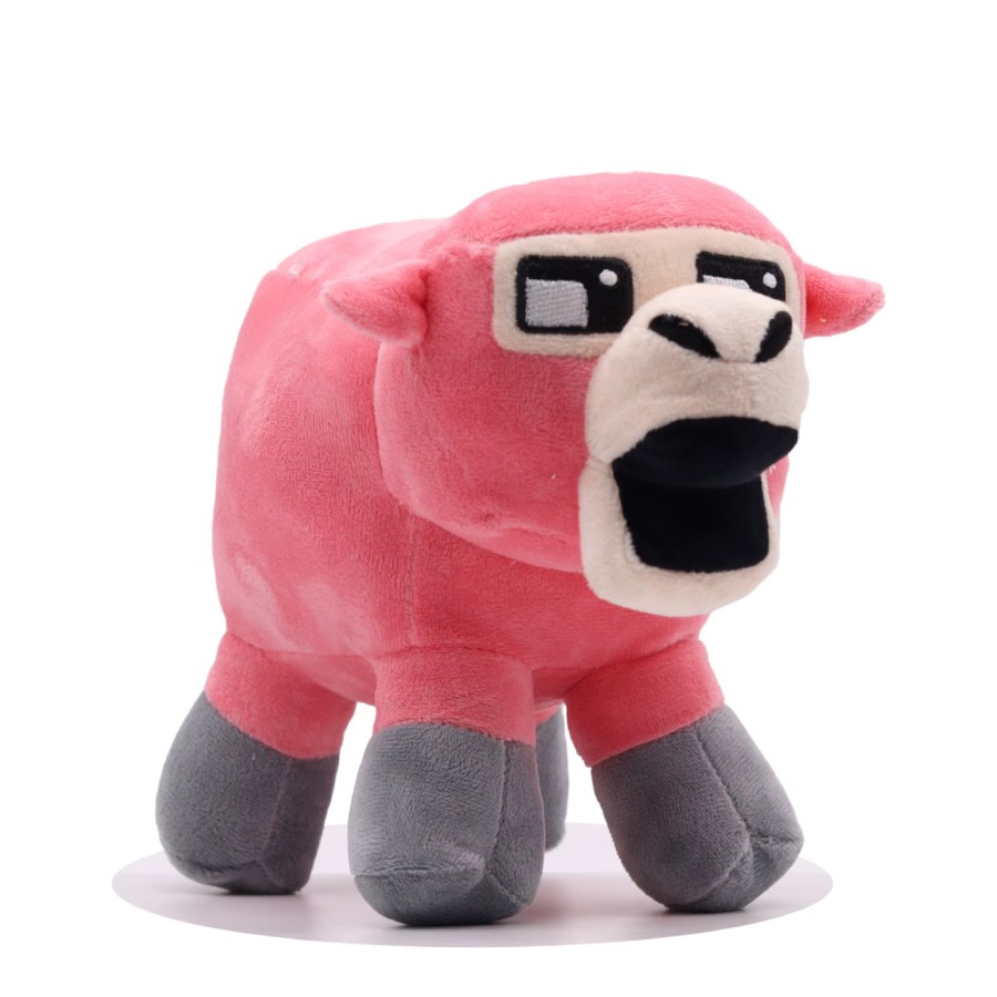 Plyšová hračka Minecraft Ovce růžová 25cm - Plyšové hračky