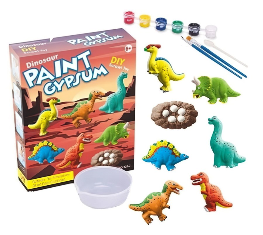 Kreativní sada DIY Svět dinosaurů sádrové odlitky - Kreativní sady