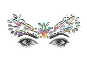 Samolepící maska na oči Kamínky křišťál Párty a karneval - Dětské kostýmy - Doplňky ke kostýmům