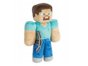 Hračky Plyšové hračky - Plyšová hračka Minecraft Steve diamantový s krumpáčem 27cm Plyšová hračka Minecraft Steve diamantový s krumpáčem 27cm