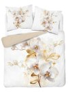 DETEXPOL Francouzské povlečení Orchidej bílá Bavlna, 220/200, 2x70/80 cm Povlečení klasické vzory