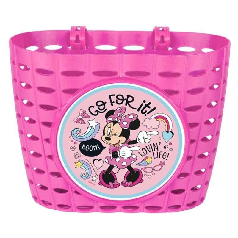 Sportovní potřeby - cyklodoplňky - SEVEN Košík na kolo Minnie Boom Plast, 1x20x14,5x13 cm SEVEN Košík na kolo Minnie Boom Plast, 1x20x14,5x13 cm - cyklodoplňky