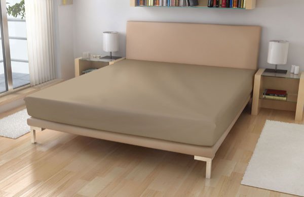 Prostěradla - Froté prostěradlo 60/120 písková Froté prostěradlo 60/120 písková - Prostěradla