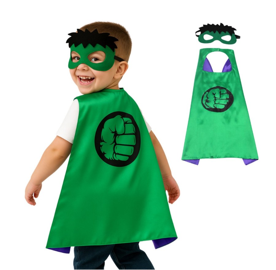Párty a karneval - Dětské kostýmy - Dětský karnevalový převlek Avengers Hulk Fist 2v1 Dětský karnevalový převlek Avengers Hulk Fist 2v1 - Dětské kostýmy