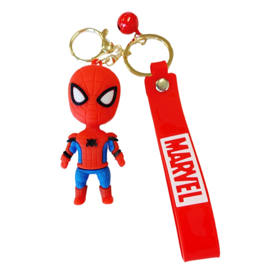 Dětská klíčenka Spiderman s poutkem a karabinou - Přívěšky a klíčenky