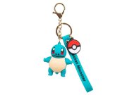 Dětská klíčenka Pokémon Squirtle s poutkem a karabinou Školní potřeby - Přívěšky a klíčenky