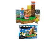 Magnetická stavebnice Minecraft TNT Creative world 32ks Hračky - Magnetické stavebnice