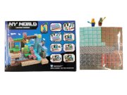 Velká magnetická stavebnice Minecraft Iron Diamond Gold TNT 220ks Hračky - Magnetické stavebnice