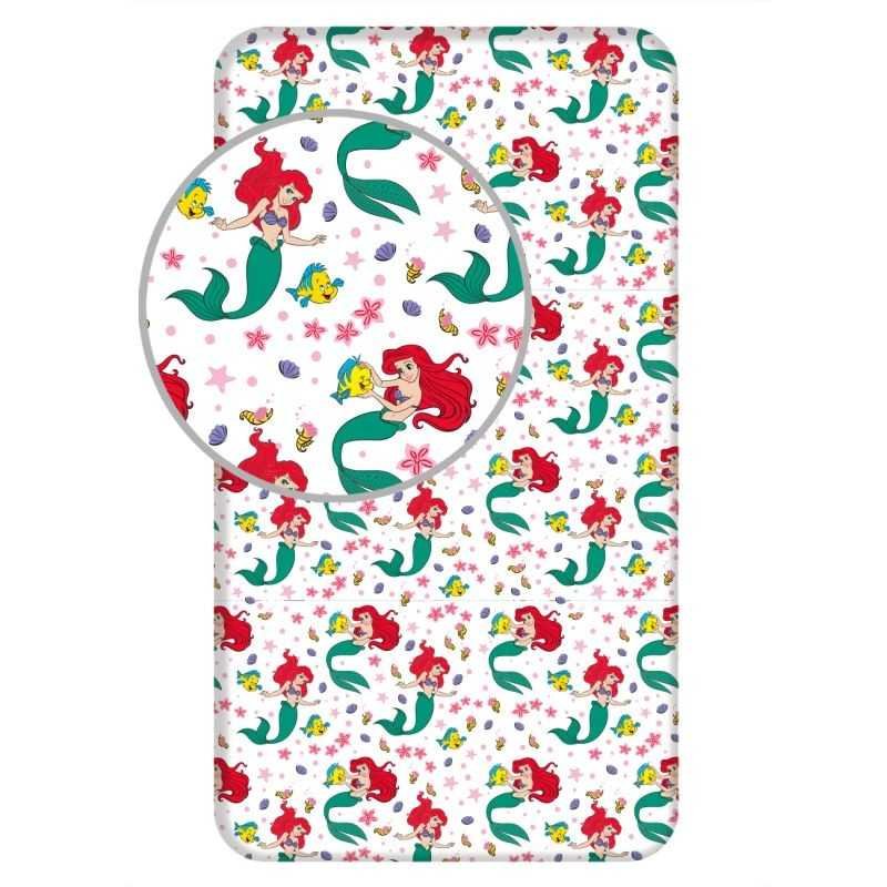 Prostěradla - Licenční prostěradla - JERRY FABRICS Prostěradlo Ariel Friends 02 Bavlna, 90/200 cm JERRY FABRICS Prostěradlo Ariel Friends 02 Bavlna, 90/200 cm - Licenční prostěradla