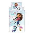 JERRY FABRICS Povlečení Gábinin kouzelný domek Bubbles micro Polyester - mikrovlákno, 140/200, 70/90 cm Povlečení licenční
