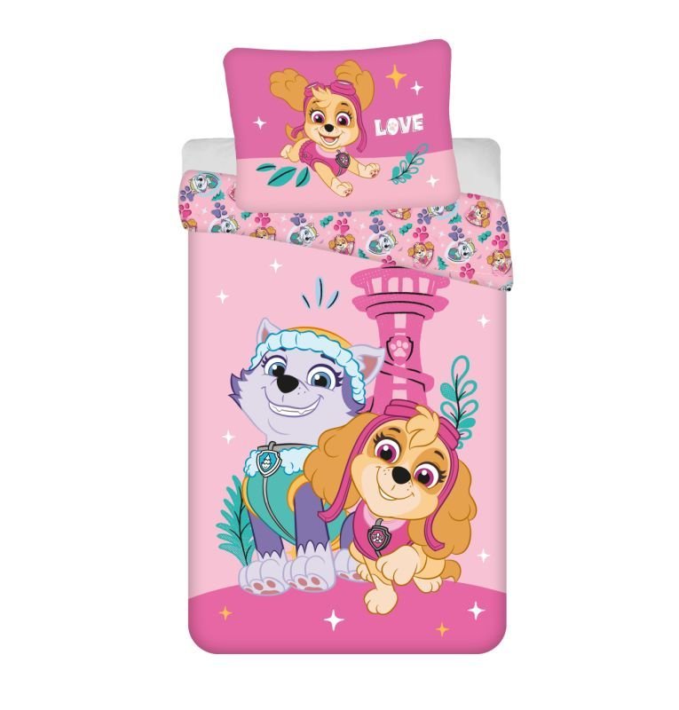 Povlečení licenční - JERRY FABRICS Povlečení Paw Patrol PP525 micro Polyester - mikrovlákno, 140/200, 70/90 cm JERRY FABRICS Povlečení Paw Patrol PP525 micro Polyester - mikrovlákno, 140/200, 70/90 cm - Povlečení licenční