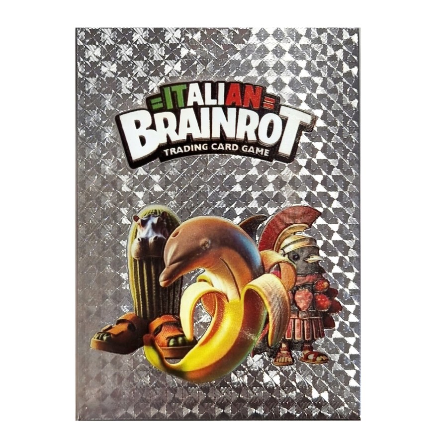 Hračky - Sběratelské karty - Sběratelské karty Italian Brainrot Exclusive stříbrná edice 55 karet Sběratelské karty Italian Brainrot Exclusive stříbrná edice 55 karet - Sběratelské karty