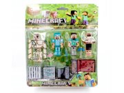 Kolekce figurek Minecraft Fight set 11ks